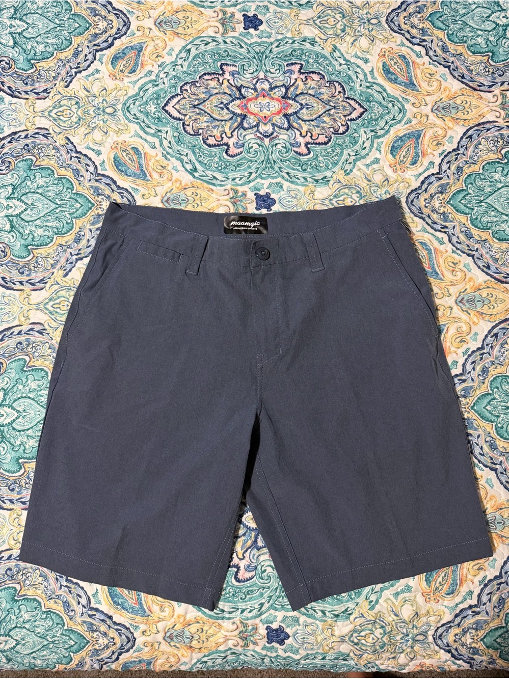 Men's Navy Golf Performance Shorts